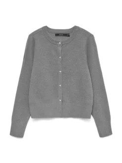 Kacy Cardigan, Medium Grey Melange, S