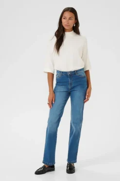 KAmaris Jeans, Medium Blue Denim, W33/L32