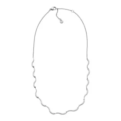 Kariana Waves Halskæde, Silver, 40,7+5,5 cm
