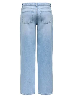 Katie Lavtaljede Jeans, Light Blue Denim, M/L32