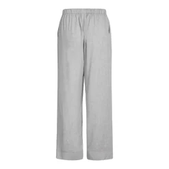 Katrine Pyjamasbukser, Light Grey Melange, XL