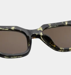 Kaws Solbriller, Black/Yellow Tortoise