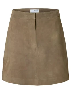 Kaya Suede Nederdel, Fungi, 36