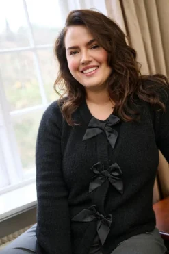 KCmaia Cardigan, Black, XL