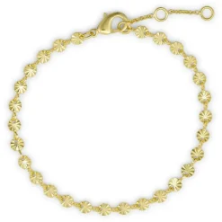 Kæde Armbånd, Gold Plated