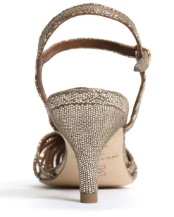 Keesha 55 Højhælede Sandaler, Vintage Champagne, 42