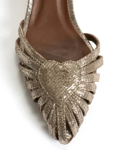 Keesha 55 Højhælede Sandaler, Vintage Champagne, 42