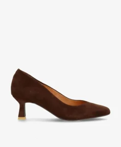 Kendall Pumps, Brown Dark Suede, 39