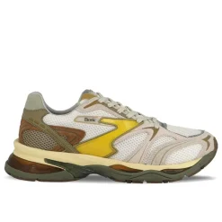 Kendari Leaf Sneakers, White/Moutarde, 37