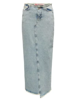 Khloe Denimnederdel, Light Blue Denim, XS
