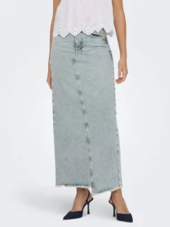 Khloe Denimnederdel, Light Blue Denim, XS