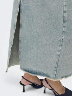 Khloe Denimnederdel, Light Blue Denim, XS