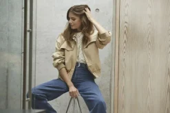 KimmyCC Belt Jeans, Dark Denim, M