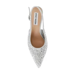 Korra-R Højhælede Sko, Silver Stone, 42