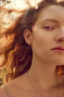 Laia Medi Øreringe, Gold Plated