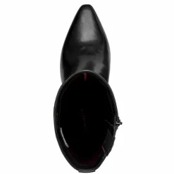 Lange Støvler, Black Leather, 40