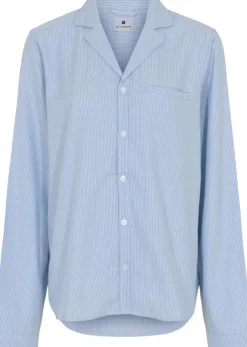 Langærmet Natskjorte, Blue, XL