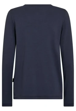 Langærmet T-shirt, Grey, M