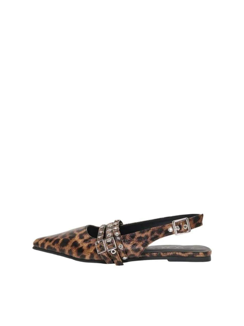 Laura Slingback Ballerinasko, Beige Leo, 40