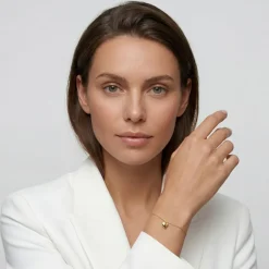 Lauria Parvus Armbånd, Gold Plated, 18 cm