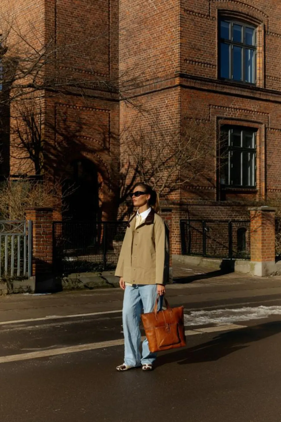 Layla Arbejdstaske, Burned Tan