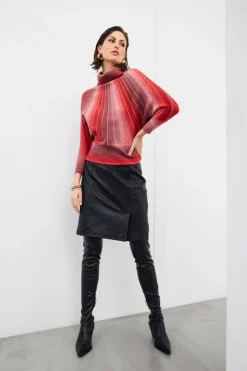 Lædernederdel, Black, 42