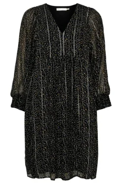 LeatrixIW Kjole, Black Noun Confetti, 38