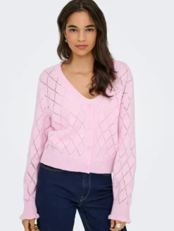 Letty Cardigan, Pink Lady, XL
