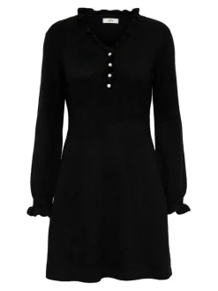 Letty Strikkjole, Black, L