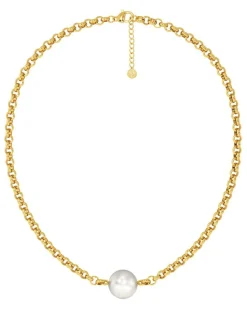 Lexie Halskæde, Gold Plated, 42-45 cm