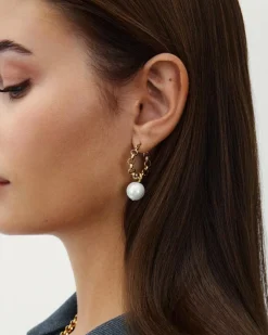 Lexie Øreringe, Gold Plated