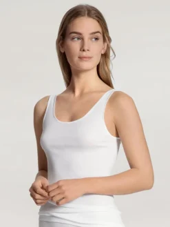 Light Tank Top, White, L