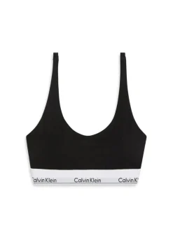 Lightly Lined Bralette, Black, L
