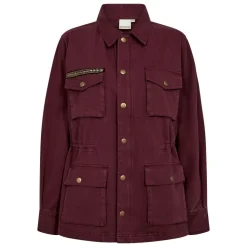 Lily Cargo Jakke, Burgundy, S/M