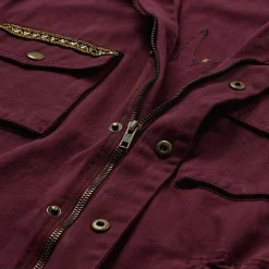 Lily Cargo Jakke, Burgundy, S/M