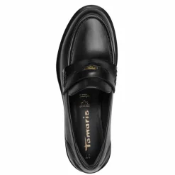 Loafers, Black, 40