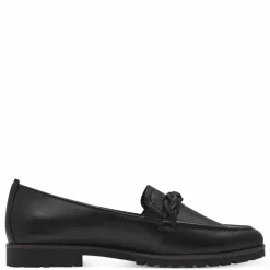 Loafers, Black Leather, 39