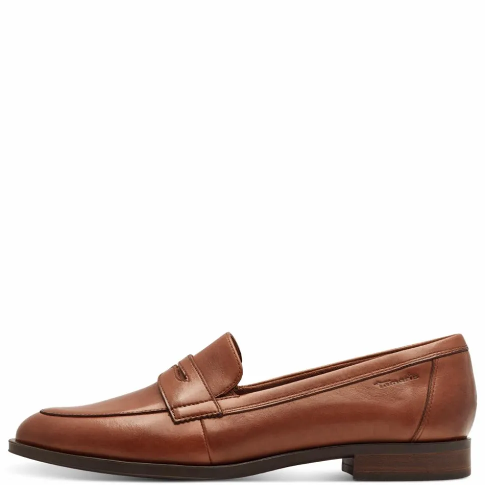 Loafers, Cognac, 38