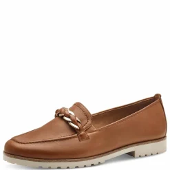 Loafers, Cognac Leather, 41