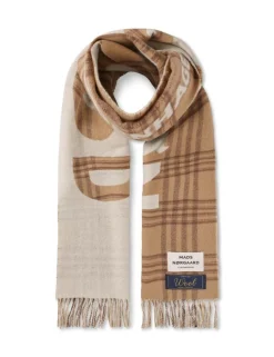 Logo Halstørklæde, Cornstalk/Cocoa Brown