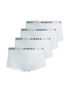 Logo Lady 4-pak Trusser, Bright White, XL