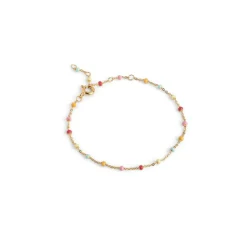 Lola Armbånd, Rainbow, 15+4 cm