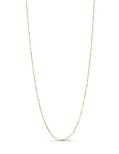 Lola Halskæde, Blå, 38+2+2 cm