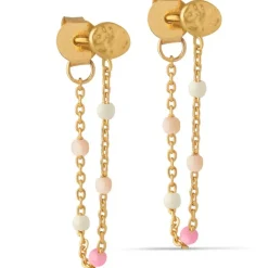 Lola Øreringe, Guld/Tropical