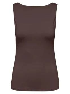 Lone Life Vendbar Top, Seal Brown, L