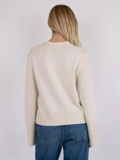 Lotta Cardigan, Ivory, 40