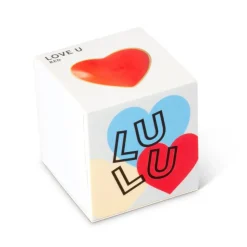 LoveU Ørering, Guld/Rød