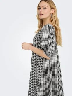 Lucas Midi Kjole, Black, XL