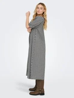 Lucas Midi Kjole, Black, XL