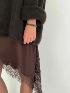 Lucky Armbånd, Green/Gold, 16+2 cm